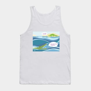 "See you later, alligator"  "In a while, crocodile" Tank Top